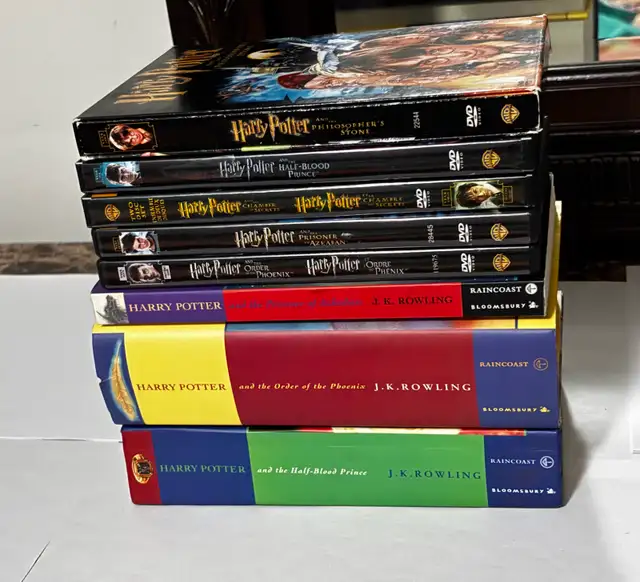 Harry Potter First Canadian Hardcovers + DVDs – Misprint, DJ in Fiction in Mississauga / Peel Region - Image 2