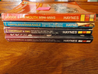 Haynes - repair manuals 5$ each