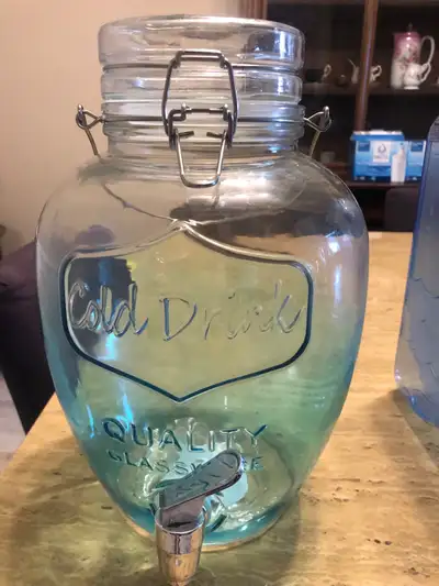 Glass Drink Dispenser, View more