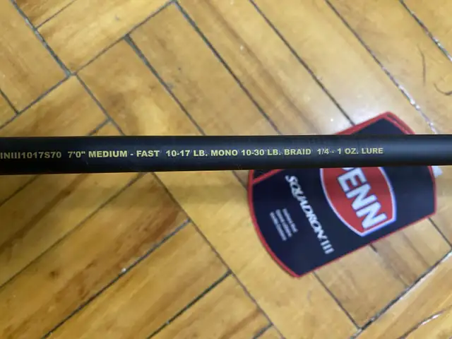 Penn Squadron lll Spinning rod & reel combo 7ft in Fishing, Camping & Outdoors in City of Toronto - Image 5