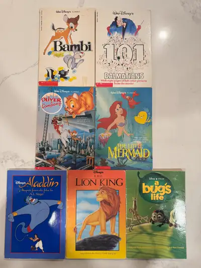 Classic Disney Books - Set of 7 books, View more