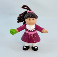 Vintage 1992 Cabbage Patch Kid Plastic Toy Figurine Holding Pres