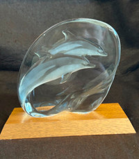 Mats Jonasson Crystal Sculpture