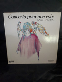 Vinyl - Saint-Preux ; Concerto pour une voix