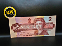 1986 Canadian $2 Banknote