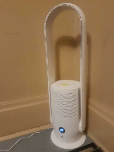 Bladeless Tower Fan and Filter, View more