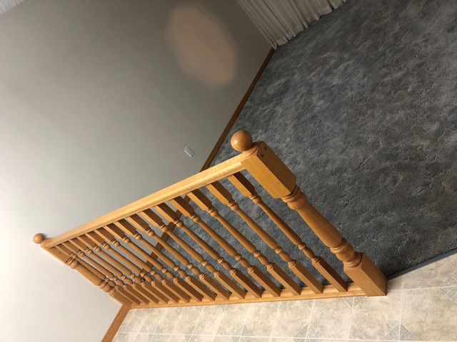 Real Oak  Railing Piece $55 in Other in Prince Albert