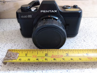 Pentax Auto 110 with flash