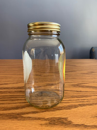 Mason Jars - ( 1 Litre ) ... 22 in total available!