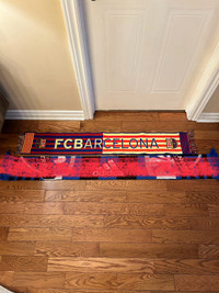 Écharpes de soccer Barça 9$ chaque // each scarf