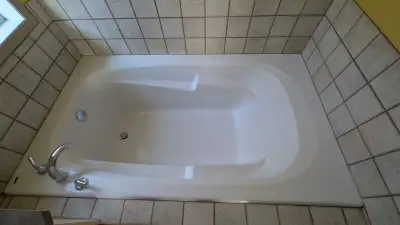 Tub 6 Ft x 42 in drop-in style with Delta faucet $125. 3 x Orion Toilet(s), seats included. White. $...