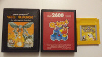 REDUCED Vintage Atari game cartridges