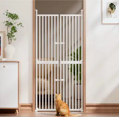 EXTRA TALL DOORWAY SAFETY GATE FOR CATS, View more