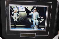 Vern Troyer Austin Powers Mini Me Autographed framed 8x10 JSA