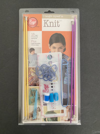 New Boye I Taught Myself to Knit Kit