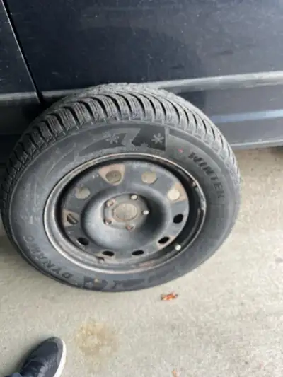 4 Dynamo winter tires, used one season. 225/65R17. Already on rims and balanced. Came off a 2013 Car...