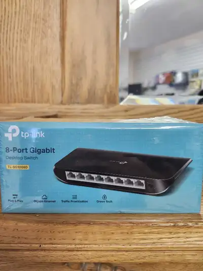 TP-Link 8-Port Gigabit Switch, View more