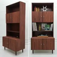 Mid-century danish rosewood cabinet / shelves unit / sideboard 