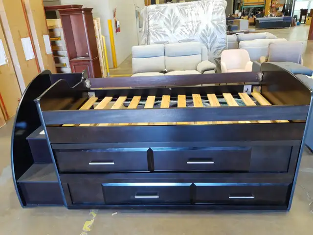 Twin storage bunk bed. One of a Kind in Beds & Mattresses in Dartmouth - Image 4