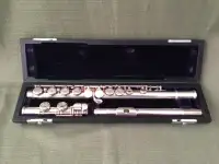 TJ 10x Silver Plated Flute - Offset-G, Split-E, C Footjoint, UK
