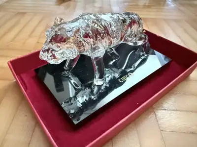 Lunar New Year Crystal Tiger Figurine, View more