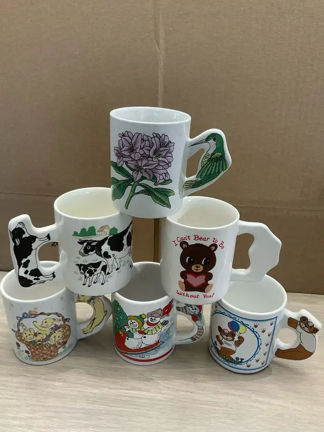 lôt de verre et de tasse  antique  in Kitchen & Dining Wares in Thetford Mines - Image 7