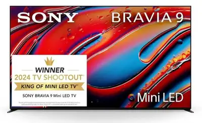 Sony 75 Inch Mini LED QLED 4K Ultra HD TV BRAVIA 9 Smart Google, View more
