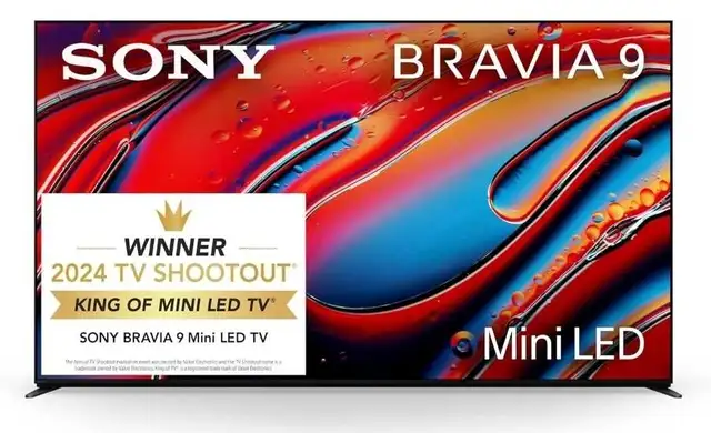 Sony 75 Inch Mini LED QLED 4K Ultra HD TV BRAVIA 9 Smart Google in TVs in Mississauga / Peel Region - Image 2