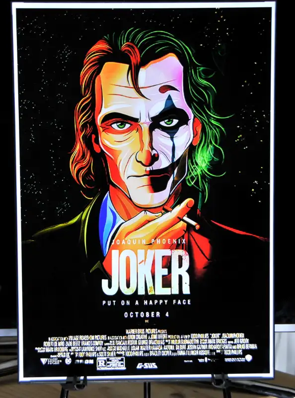 2019 Thriller Film Poster - High Gloss Metallic Finish in Arts & Collectibles in Fort St. John - Image 2