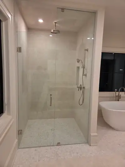 SHOWER GLASS RAILINGS MIRRORS PARTITION OFFICE ENCLOSURE SLIDERS, View more