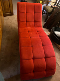 Red Chaise Lounge 
