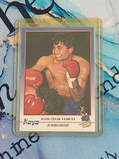 Julio Cesar Vazquez boxing card , View more