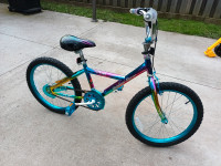 Girls  20" rainbow bike