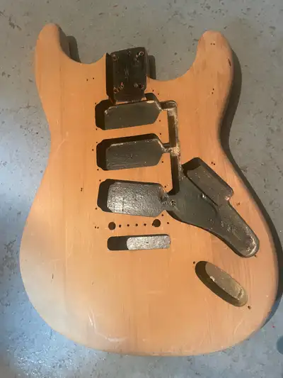 Stratocaster body for project.