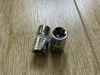 2x E-torx Etorx E10 1/4” Drive Star Socket Chrome Vanadium, View more