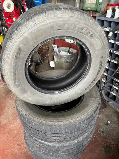 These used Laufenn X-Fit HT tires, size 265/65R17, are ready to provide reliable performance for you...
