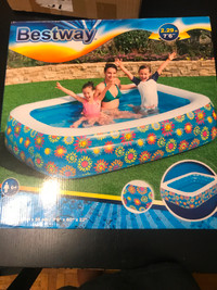 Summer Clearance-Brand NEW Bestway Inflatable 7'6" Pool(54120)