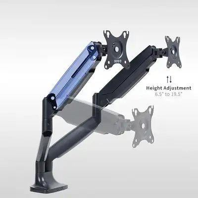 VIVO Premium Dual Monitor Arm, Adjustable, View more