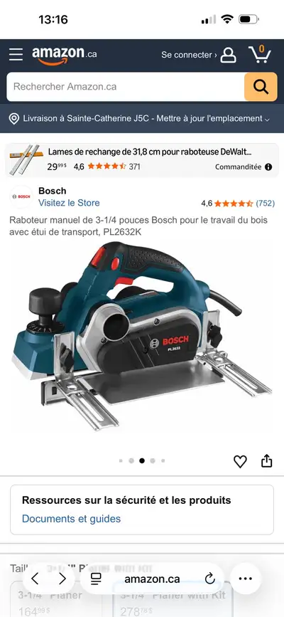 rabot électrique , View more