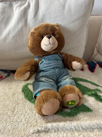 Build-A-Bear 15" John Deere Bear Stuffed Plush Animal Teddy Bear