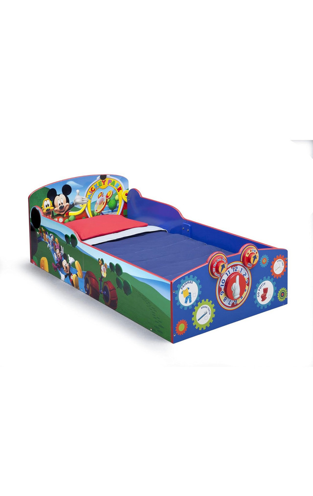 New Delta Children Wood Toddler Bed - Disney Mickey Mouse  in Cribs in Edmonton