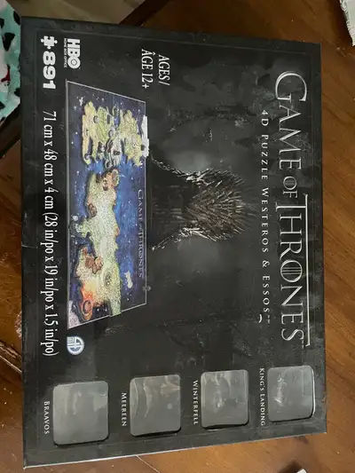 Game of Thrones 4D Puzzle, View more