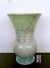 Sylvac Art Pottery Vase Celadon Green Range Drip Glaze