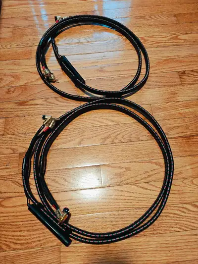 AudioQuest Rockefeller 72v DBS cables - 8' pair - 12AWG - WBT, View more