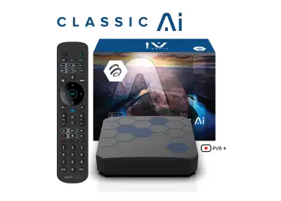 Buzz TV Box | Classic-Ai | Android 14 | 4GB Ram | 64GB Rom, View more