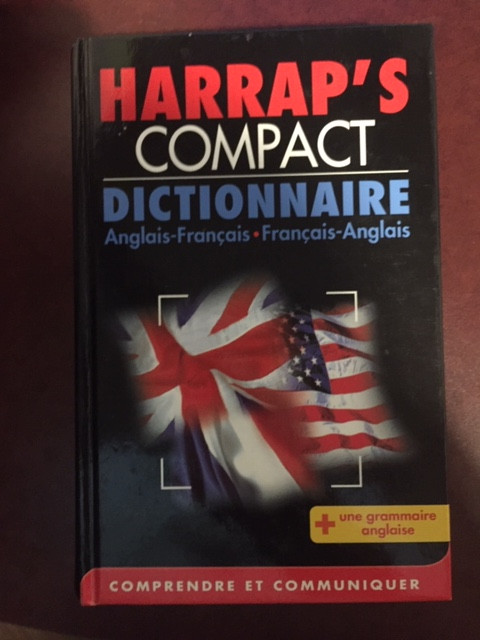 Dictionnaire Harrap's anglais/français, français/anglais dans Manuels  à Ouest de l’Île