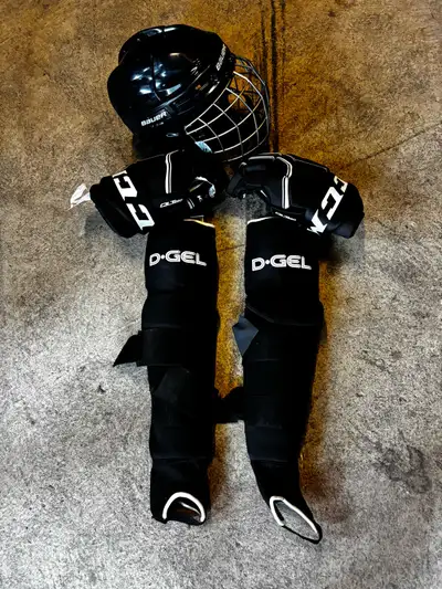 Youth ball hockey equipment in new condition, View more