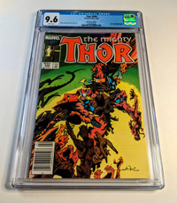 Thor 340 CGC 9.6 White Pages Newsstand RARE!!!!