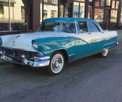 For door hardtop 312 v8 4barel carb Padded dash factory seat belts. Power steering