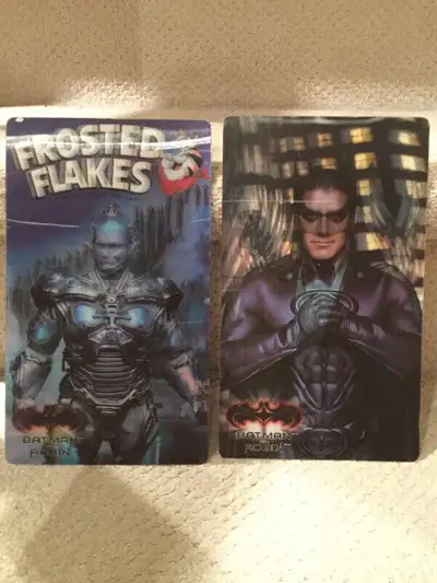 Batman & Robin Kellogg’s Holograms 1997, View more